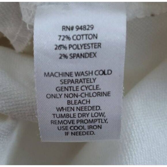 DEREK HEART WHITE DRESS SZ.L NWT. - Picture 6 of 6